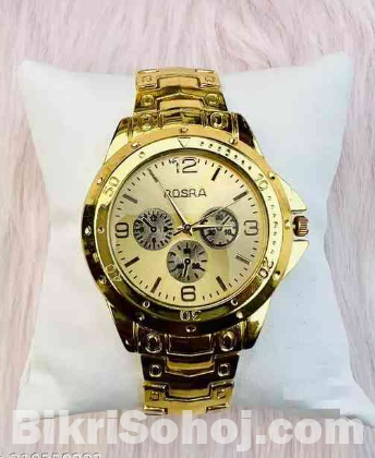 Rosra Golden Watch for man